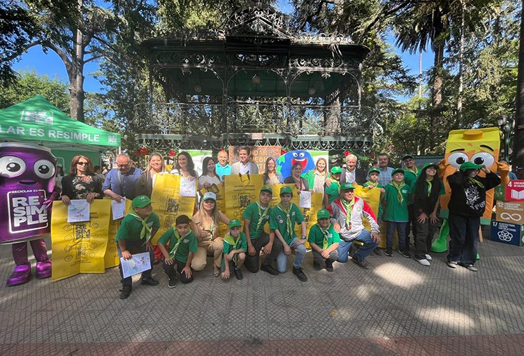 Servicio puerta a puerta para reciclar envases y embalajes se puso en marcha en Curicó