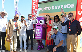 Campaña impulsa el reciclaje en principales playas de Viña del Mar, Coquimbo y La Serena